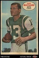 Don Maynard #14 Football Cards 1968 Topps Posters Prices