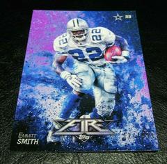 Emmitt Smith [Purple] #1 Football Cards 2014 Topps Fire Prices
