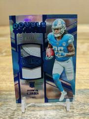 Jahmyr Gibbs [Blue] #DC-8 Football Cards 2023 Panini Plates and Patches Double Coverage Prices