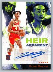 Kobe Bufkin [Amber] #20 Basketball Cards 2023 Panini Court Kings Heir Apparent Prices