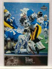 Billy Sims [Autograph] #AL-161 Football Cards 1997 Upper Deck Legends Prices