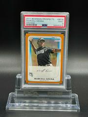 Marcell Ozuna [Orange] Baseball Cards 2011 Bowman Prospects Prices