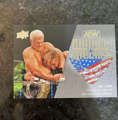 Cody Rhodes Wrestling Cards 2021 Upper Deck AEW Rhodes to Success Prices