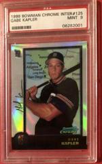 Gabe Kapler [Refractor] #125 Baseball Cards 1998 Bowman Chrome International Prices