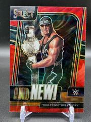 Hollywood' Hulk Hogan [Red Wave] Wrestling Cards 2023 Panini Select WWE And NEW Prices
