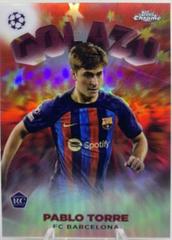 Pablo Torre [Red] #G-11 Soccer Cards 2022 Topps Chrome UEFA Club Competitions Golazo Prices