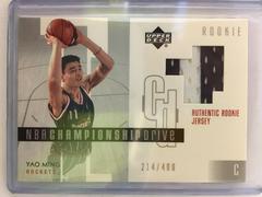Yao Ming Basketball Cards 2002 Upper Deck Championship Drive Prices