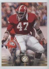 Woodrow Lowe [Gold] #23 Football Cards 2012 Upper Deck University of Alabama Prices