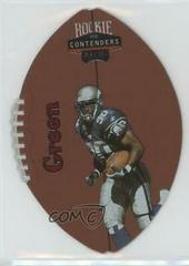 Ahman Green [Red] #84 Football Cards 1998 Playoff Contenders Leather Prices