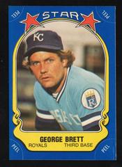 George Brett [Checklist] Baseball Cards 1981 Fleer Star Stickers Prices