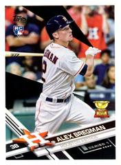 Alex Bregman [Batting Black] Baseball Cards 2017 Topps Prices