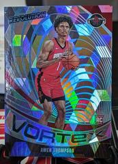 Amen Thompson [Cubic] #14 Basketball Cards 2023 Panini Revolution Vortex Prices