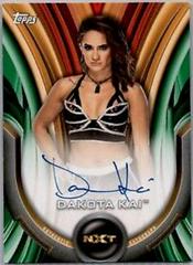 Dakota Kai [Green] Wrestling Cards 2020 Topps WWE Women's Division Autographs Prices