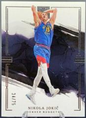 Nikola Jokic [Silver] #14 Basketball Cards 2022 Panini Impeccable Prices