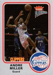 Andre Miller Basketball Cards 2002 Fleer Platinum Prices