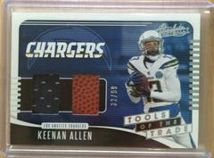 Keenan Allen #TTD-KA Football Cards 2019 Panini Absolute Tools of the Trade Double Prices