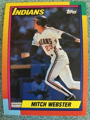 Mitch Webster Baseball Cards 1990 Topps Traded Prices