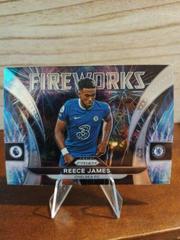 Reece James Soccer Cards 2022 Panini Prizm Premier League Fireworks Prices