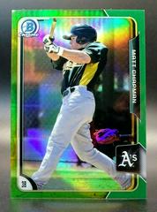 Matt Chapman [Green Refractor] #BCP225 Baseball Cards 2015 Bowman Chrome Prospects Prices