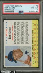 Ron Santo [Hand Cut] Baseball Cards 1963 Post Cereal Prices