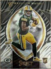 Christian Watson [Zebra] #SCR-15 Football Cards 2022 Panini Select Certified Rookies Prices