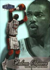 Hakeem Olajuwon [Row 3] Basketball Cards 1998 Flair Showcase Prices