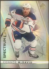 Connor McDavid Hockey Cards 2022 SP Authentic Spectrum FX Prices