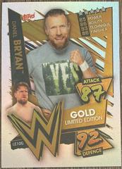 Daniel Bryan Wrestling Cards 2021 Topps Slam Attax WWE Limited Edition Gold Prices