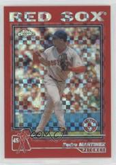 Pedro Martinez [Red Xfractor] #405 Baseball Cards 2004 Topps Chrome Prices
