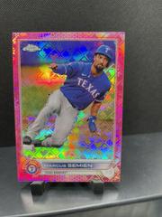 Marcus Semien [Pink] Baseball Cards 2022 Topps Chrome Logofractor Prices