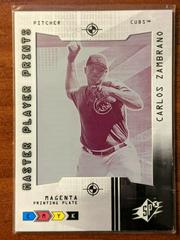 Carlos Zambrano Baseball Cards 2004 Spx Prices