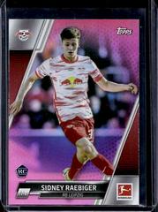 Sidney Raebiger [Fuchsia Foil] #111 Soccer Cards 2021 Topps Bundesliga Prices