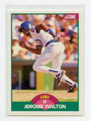 Jerome Walton #85T Baseball Cards 1989 Score Traded Prices