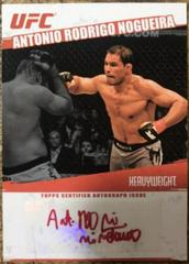 Antonio Rodrigo Nogueira [Red Ink] Ufc Cards 2009 Topps UFC Round 2 Autographs Prices