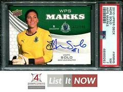 Hope Solo Soccer Cards 2010 Upper Deck WPS Marks Prices