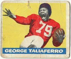 George Taliaferro [Yellow Background] #20 Football Cards 1948 Leaf Prices