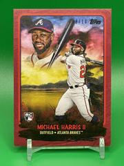 Michael Harris II [Alizarin Crimson] Baseball Cards 2023 Topps X Bob Ross The Joy Of Budding Talents Prices