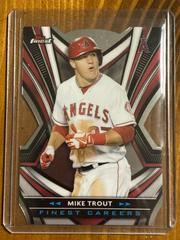 Mike Trout #FCI-2 Baseball Cards 2021 Topps Finest Career Die Cut Prices