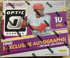 Hobby Box Baseball Cards 2020 Panini Donruss Optic Prices