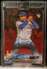 Dominic Smith [Autograph Red] Baseball Cards 2018 Topps Clearly Authentic Prices