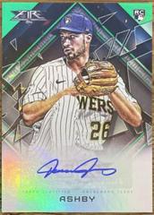 Aaron Ashby [Green] Baseball Cards 2022 Topps Fire Autographs Prices