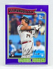 Gabriel Moreno [Purple] Baseball Cards 2023 Topps Brooklyn Collection Prices