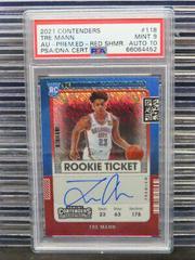 Tre Mann [Autograph Red Shimmer] #118 Basketball Cards 2021 Panini Contenders Prices