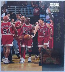 Michael Jordan, Bulls Basketball Cards 1996 Stadium Club Golden Moments Prices