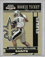 Boo Williams [Championship Ticket] #126 Football Cards 2001 Playoff Contenders Prices