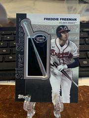 Freddie Freeman [Black] #SSA-FF Baseball Cards 2022 Topps Silver Slugger Award Patches Prices