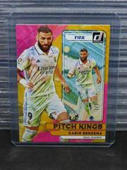 Karim Benzema [Pink] #18 Soccer Cards 2022 Panini Donruss Pitch Kings Prices