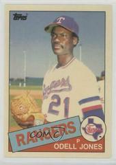 Odell Jones Baseball Cards 1985 Topps Tiffany Prices