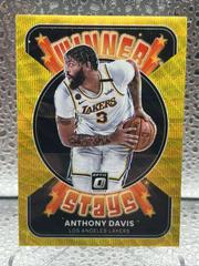 Anthony Davis [Gold Wave] #7 Basketball Cards 2021 Panini Donruss Optic Winner Stays Prices