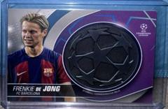 Frenkie de Jong #SC-FJ Soccer Cards 2023 Topps UEFA Club Starball Commemorative Relic Prices
